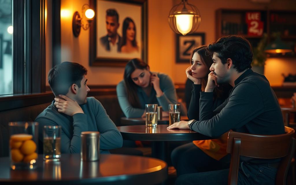 Friends acting different Friends acting different